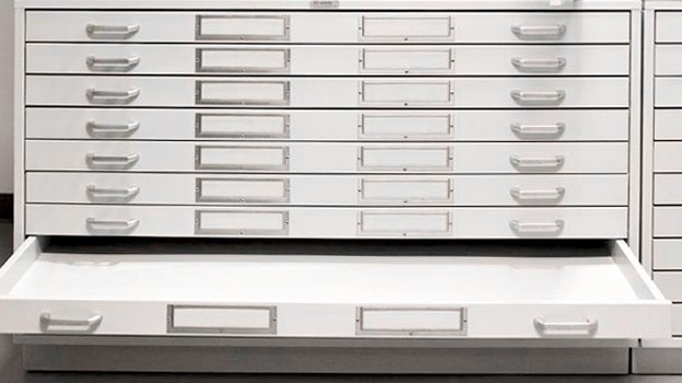 Cartography Mobile Shelving Storage 07