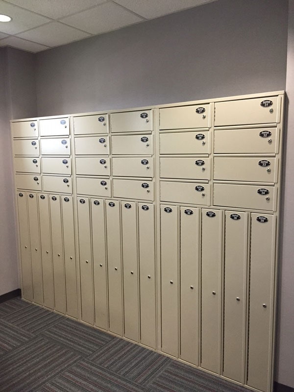 Wall Mounted Pistol Lockers