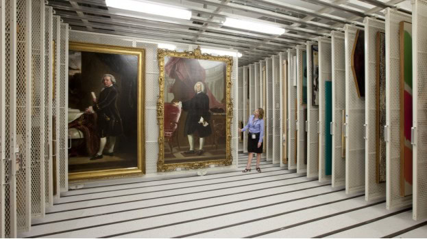 Museums Art Racks Storage 12